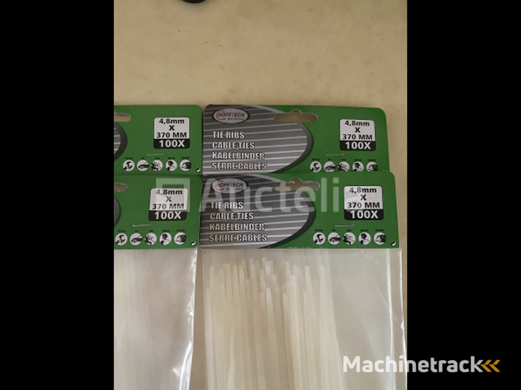 400 tie ribs 4,8x370 mm in 4 pakken van 100