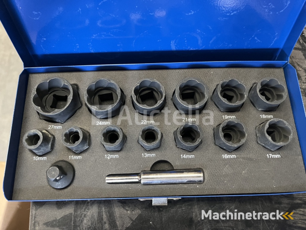 Kracht set dolle bout en moer verwijderaar