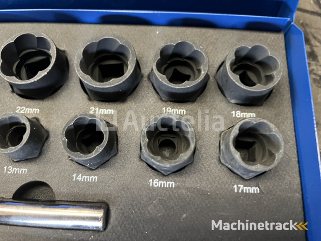 Kracht set dolle bout en moer verwijderaar