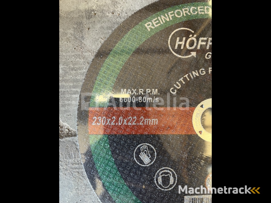 5 x slijpschijf voor steen 230 mm