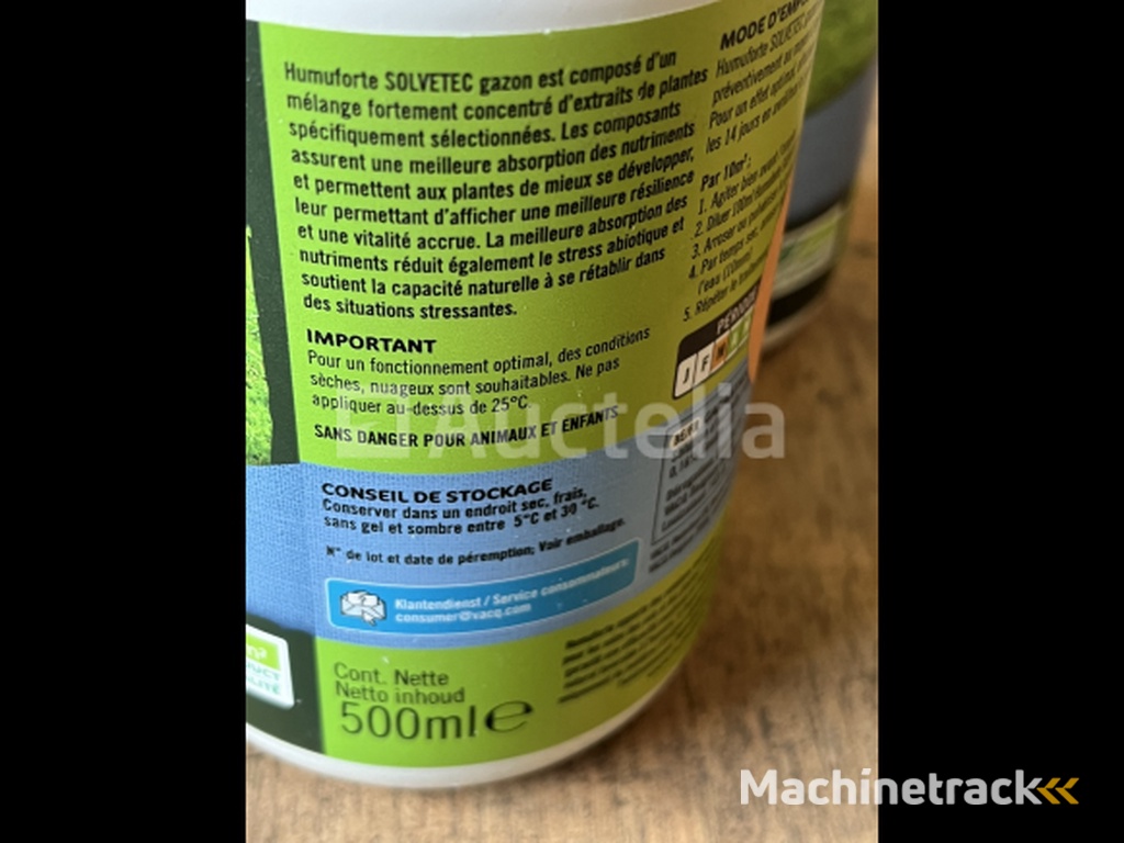 5 x Humu Forte Gazon 0,5 liter