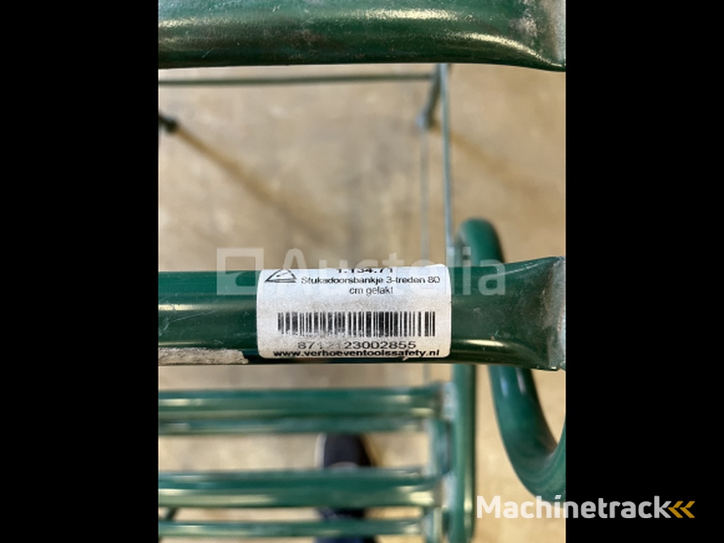 Stukadoorsbankje 3 treden 80 cm