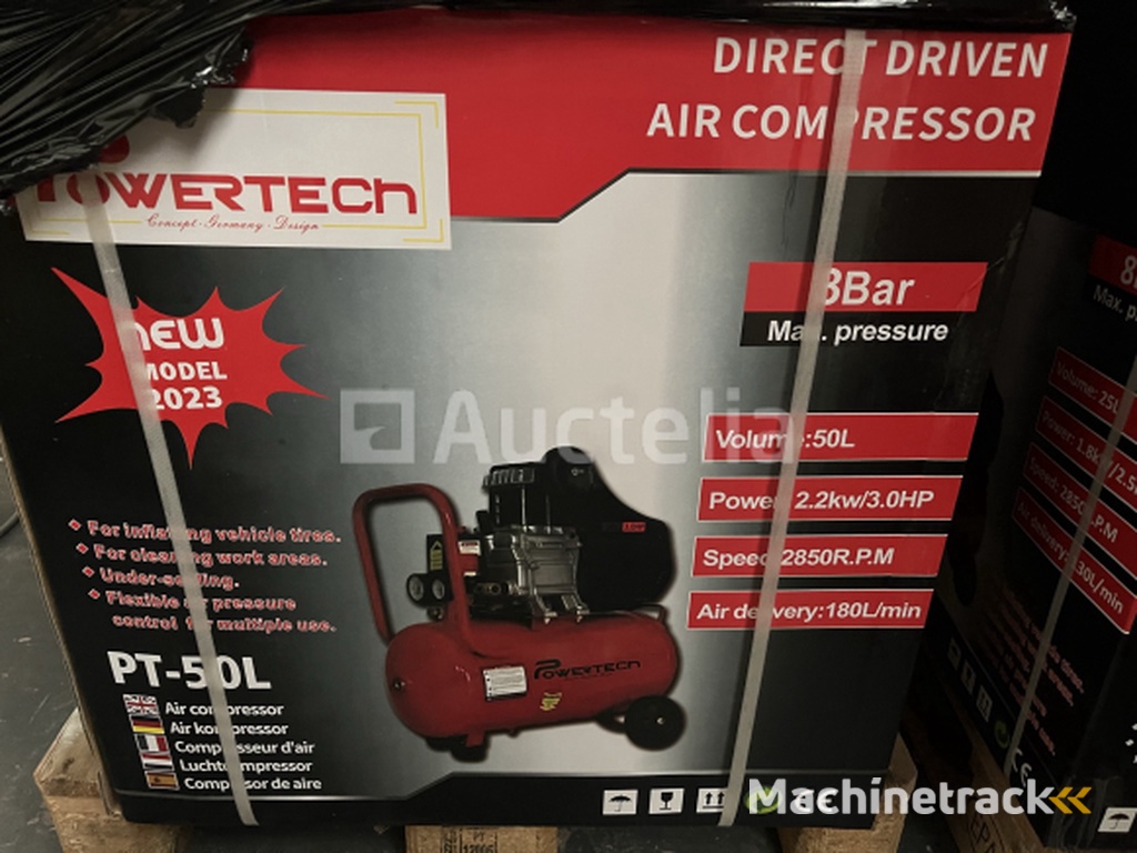 Compressor 50 liter Powertech P-50L
