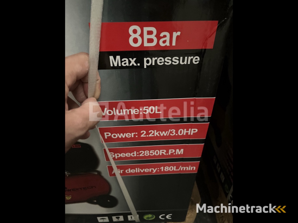 Compressor 50 liter Powertech P-50L