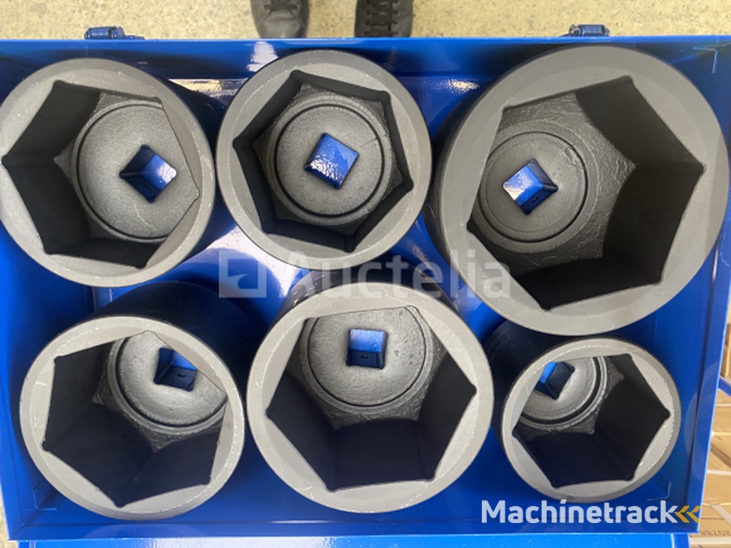 zware slagdoppenset 6 delig 80-105 mm