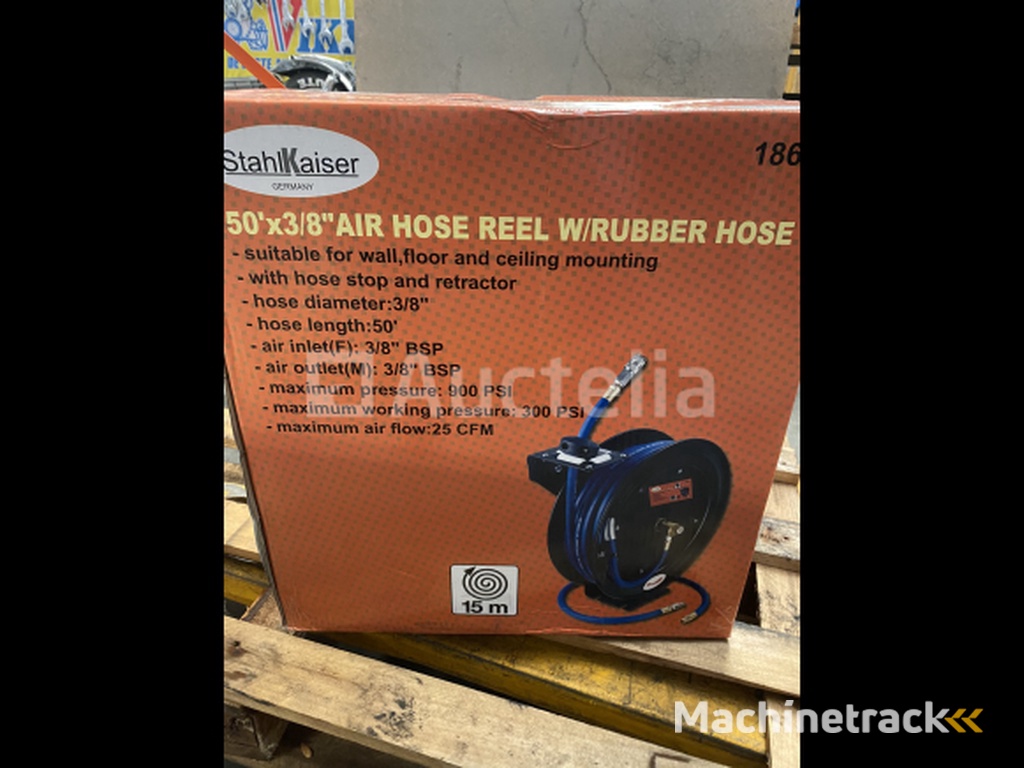 K50 Stahlkaiser Air Hose Reel 15 Meter