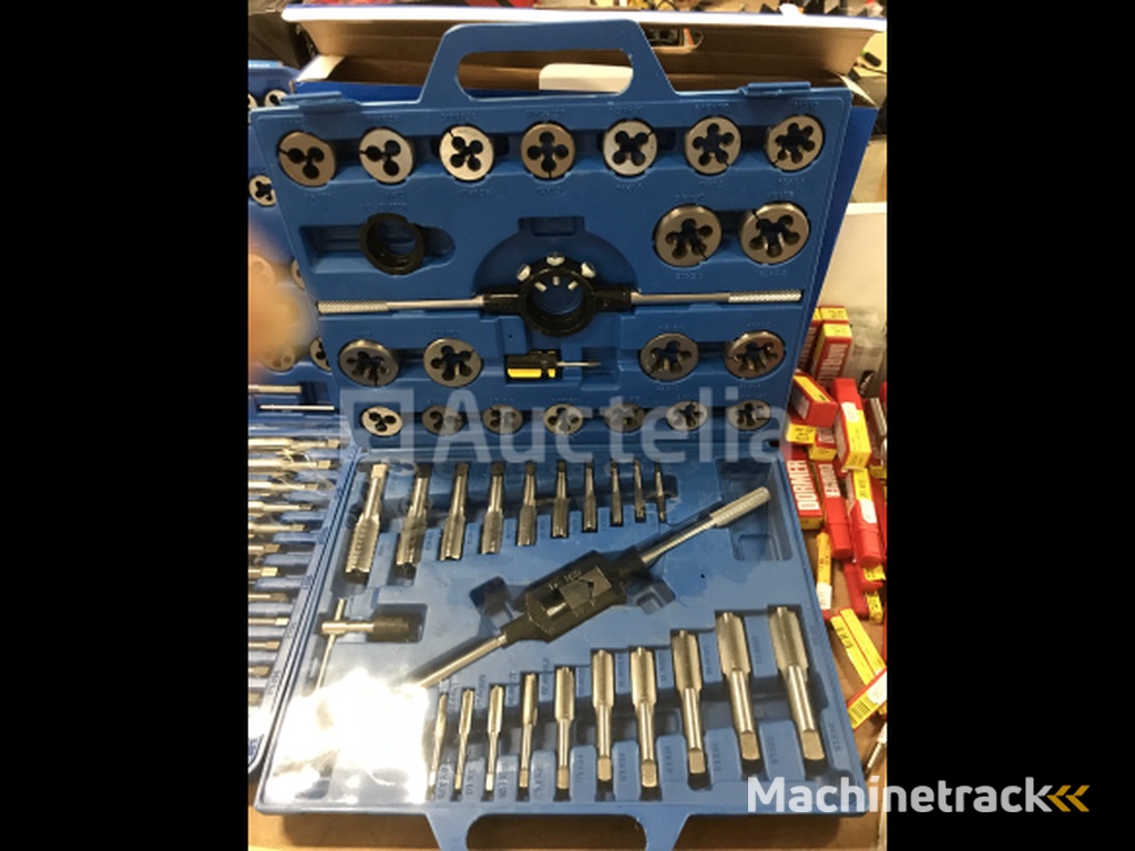 Tap en snij set 45-delig metrisch tungsten staal