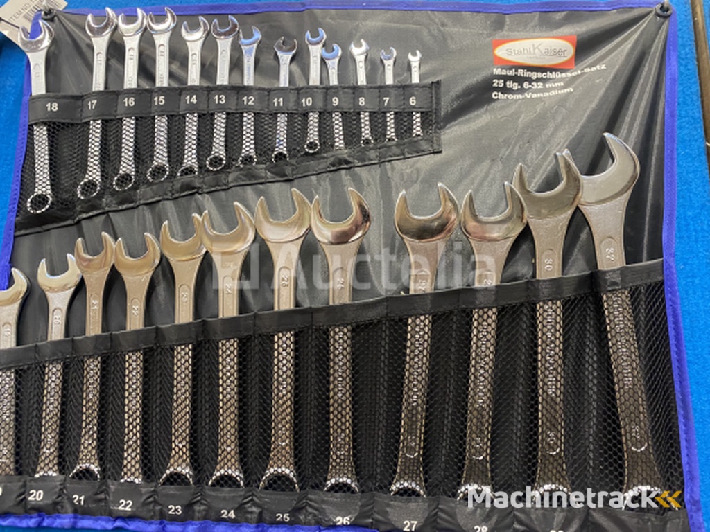 25 delige ring steeksleutelset
