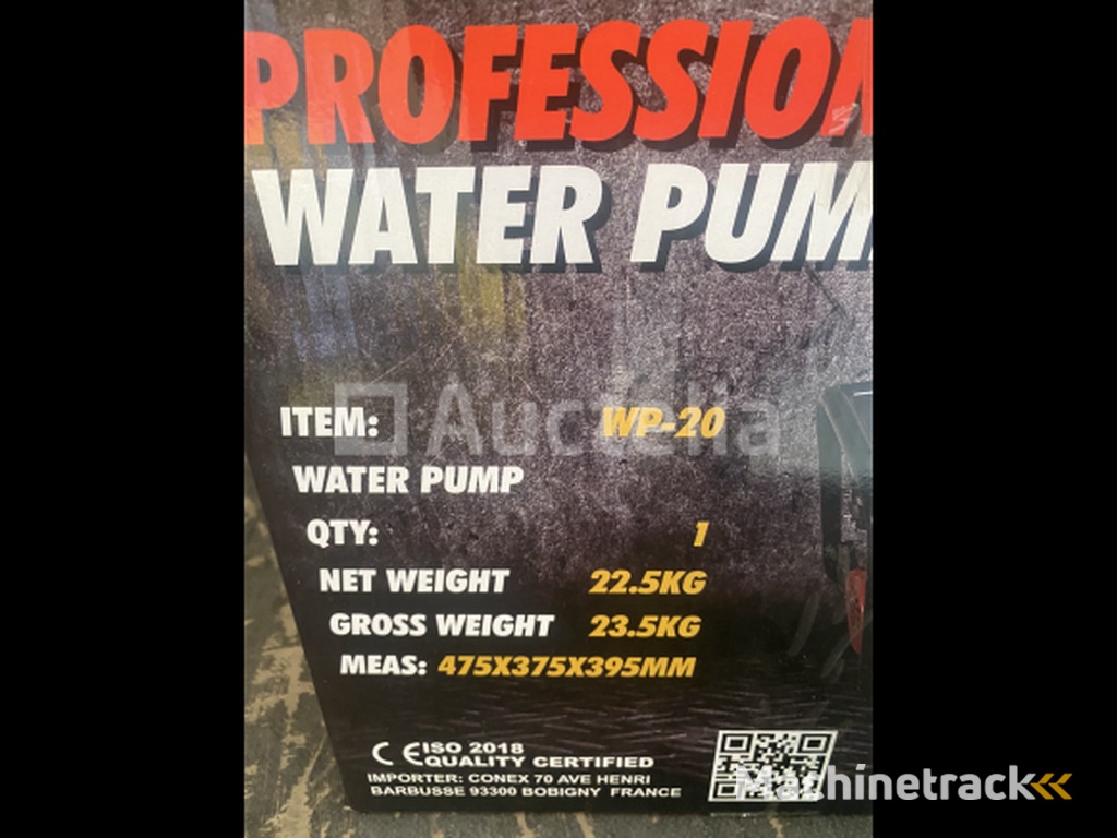 Benzine waterpomp 4 takt