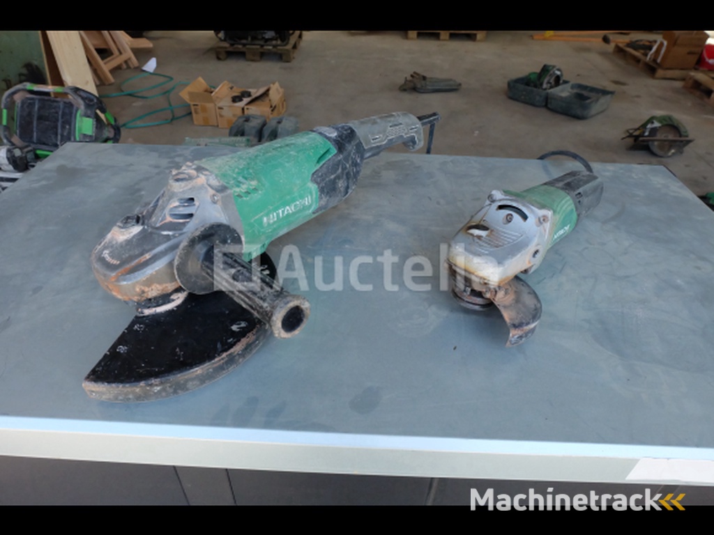 2 Hitachi grinders