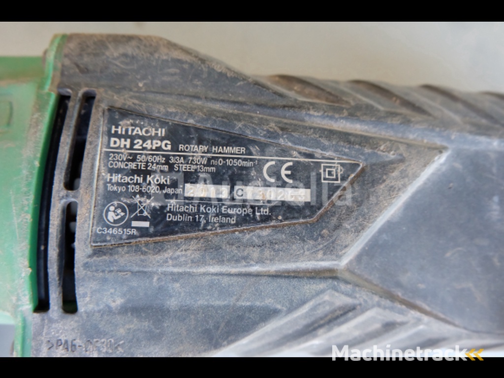 Hitachi DH24PG Drill Rig, Hitachi G13SR3 Grinder, Hitachi G13SB3 Grinder