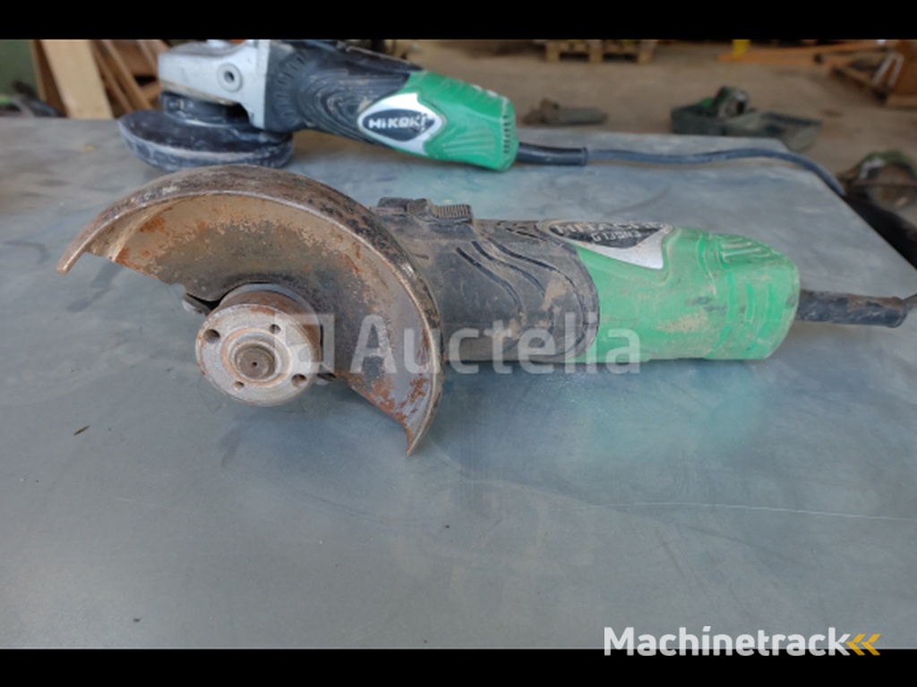 Hitachi DH24PG Drill Rig, Hitachi G13SR3 Grinder, Hitachi G13SB3 Grinder