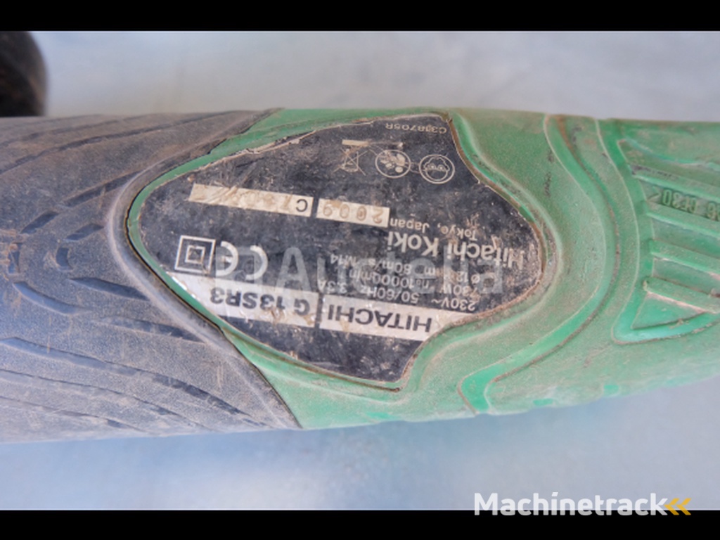 Hitachi DH24PG Drill Rig, Hitachi G13SR3 Grinder, Hitachi G13SB3 Grinder
