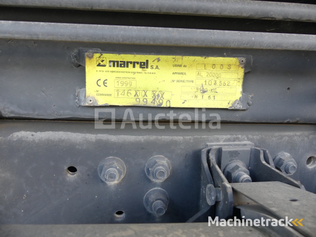 DAF CF 85 container vrachtwagen (2012-115.595 km)