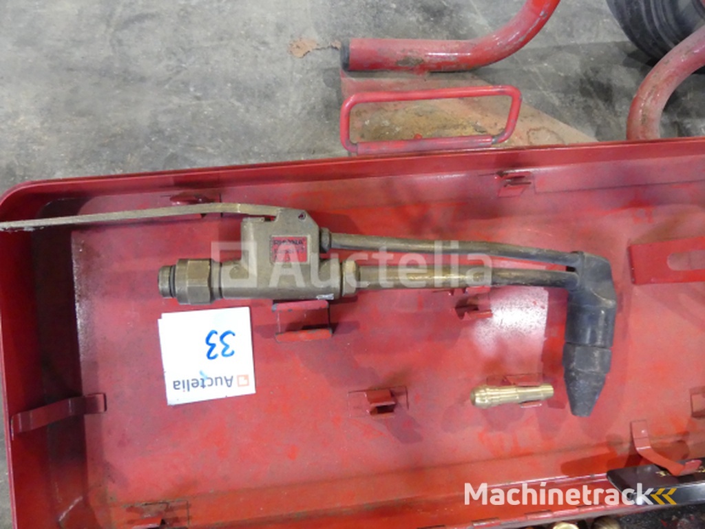 trolley voor gasflessen met toebehoren