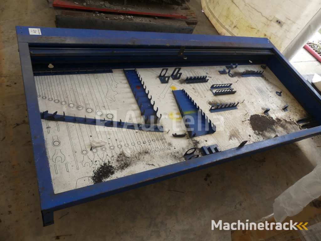 Wall-mounted tool cabinet