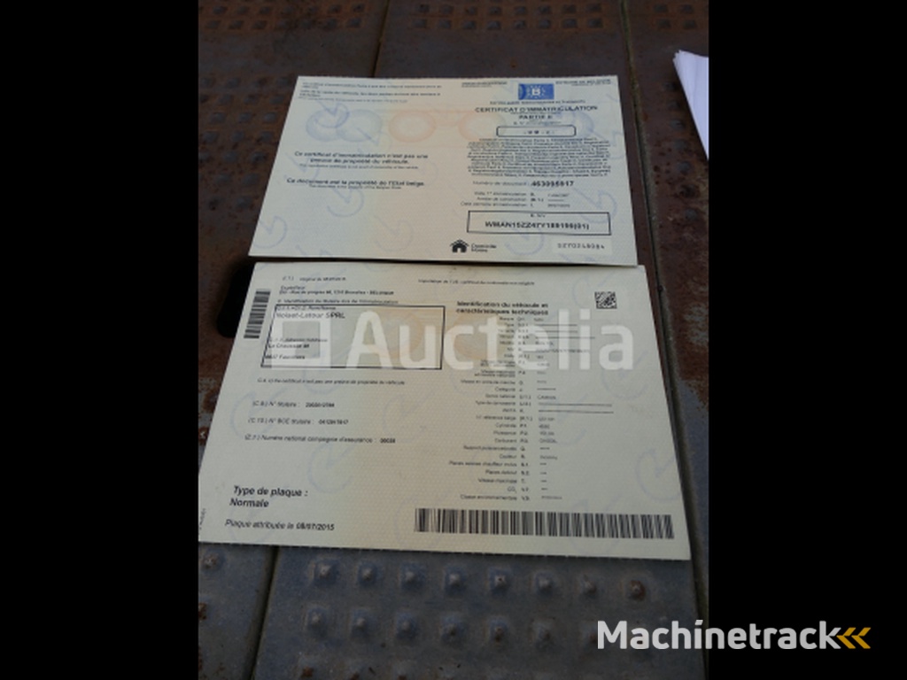 Berging vrachtwagen MAN Man TGL (2007-969.208 km)( VIN:WMAN15ZZ47Y189199)