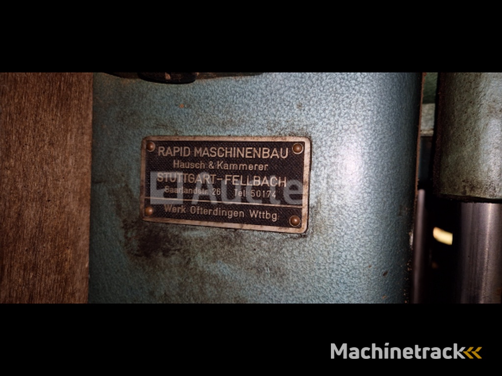 RAPID boormachine – in perfect werkende staat