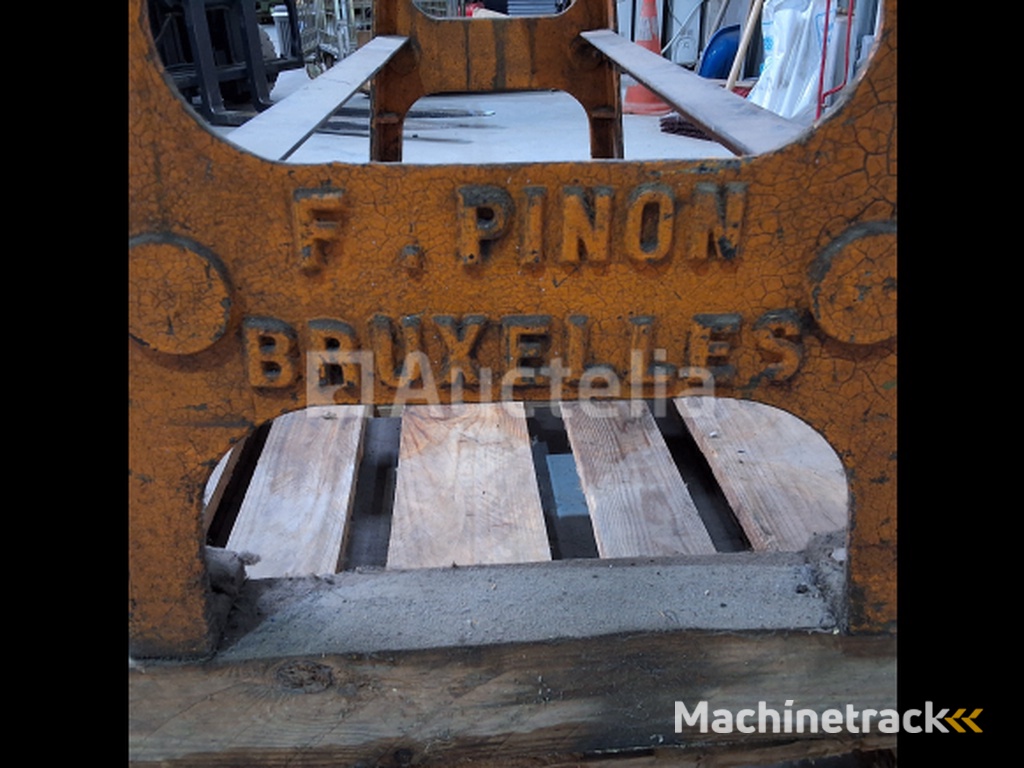 F. pinon Manuele plaatwals