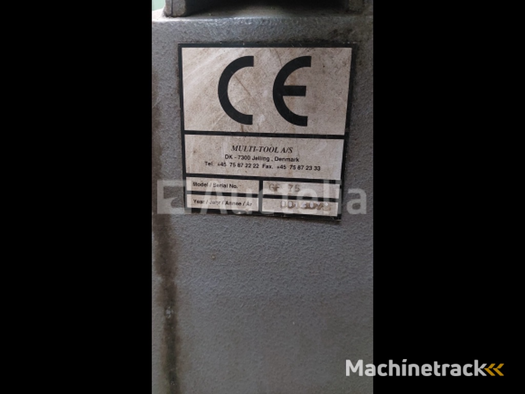 GRIT BUIZENSCHUURMACHINE GF75 Multi-Tools A/S