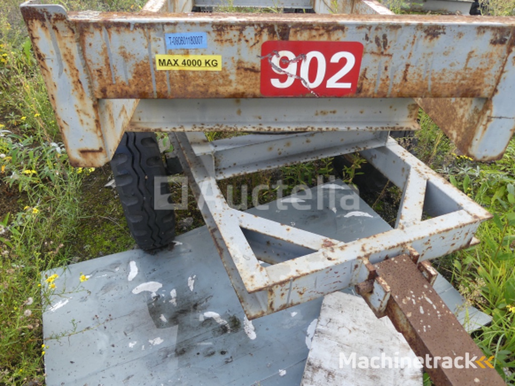 REF:902 - 4 T Aanhangwagen