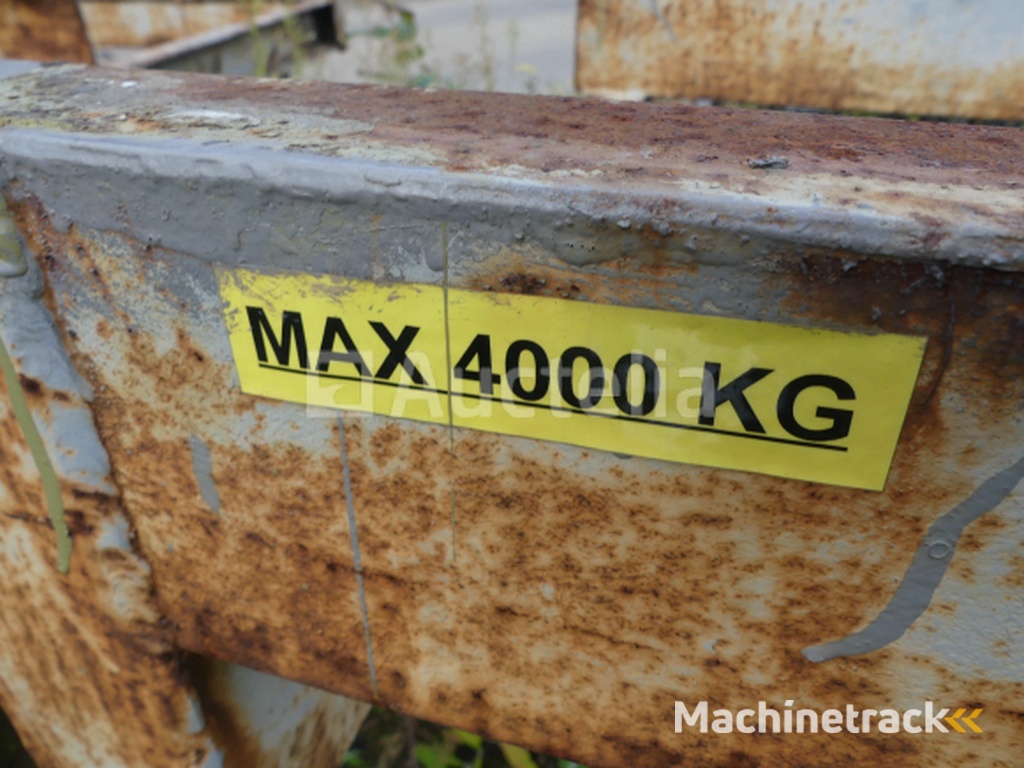 REF:902 - 4 T Aanhangwagen