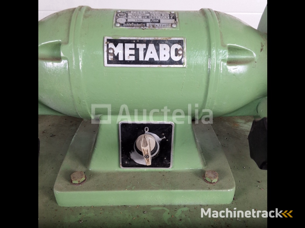 Metabo dubbelle slijpmachine 380V 0.75kW