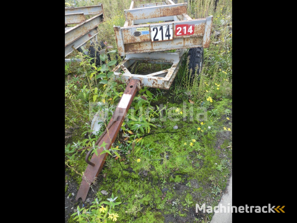 REF:214 - 4 T aanhangwagen