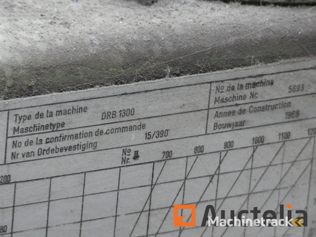 Hoesch DRB1300 metalen draaibank - Ref 010199-000108