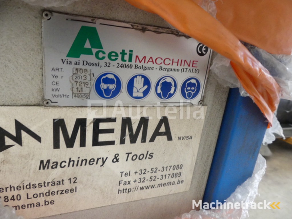 ACETI slijpmolen 108 – twee zijdig