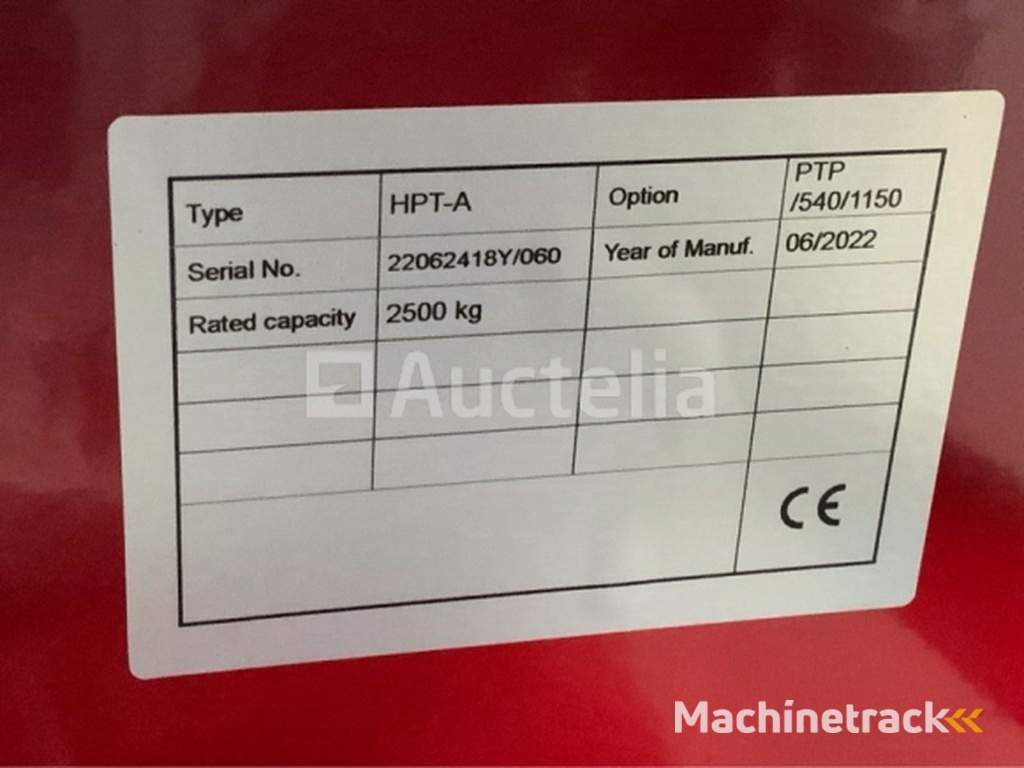Pallet truck HPT-A 2500KG