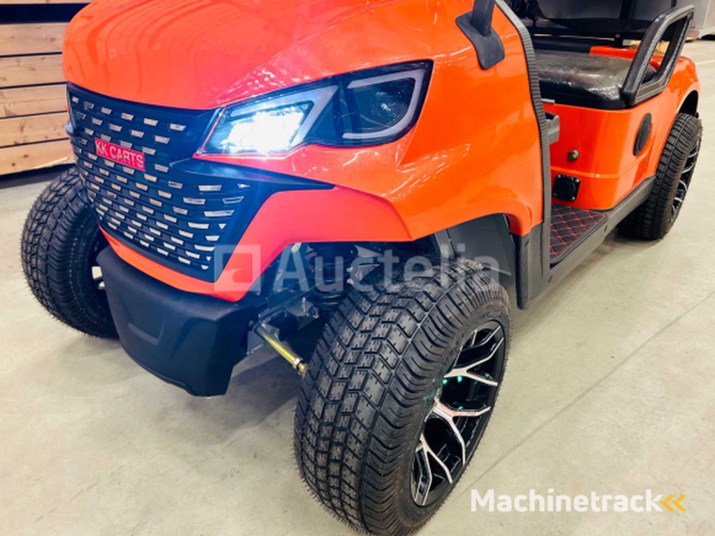 RTE - Golf cart with storage box Orange