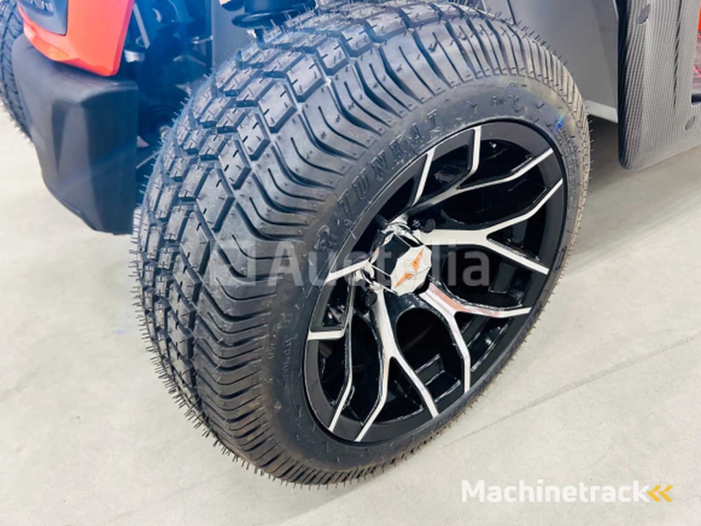 RTE - Golf cart with storage box Orange