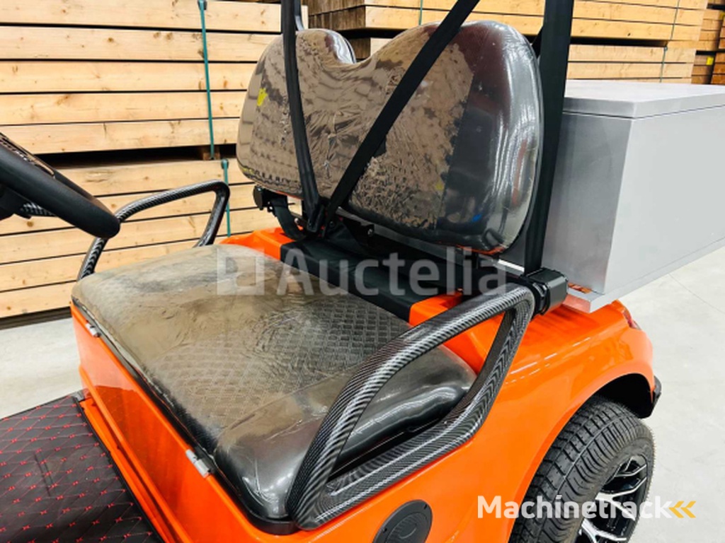 RTE - Golf cart with storage box Orange