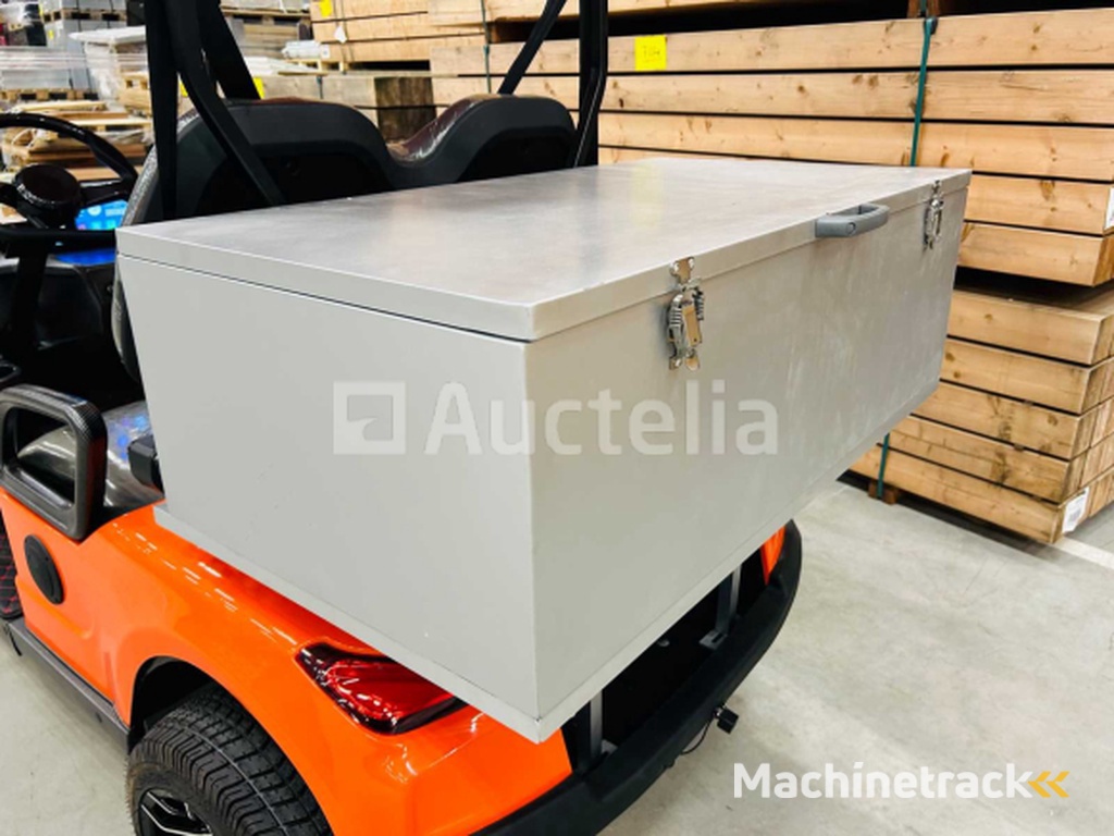 RTE - Golf cart with storage box Orange