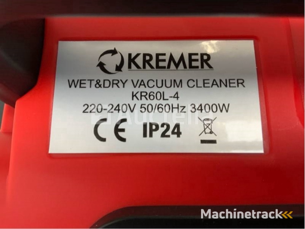Industrial vacuum cleaner Kremer KR60L-4