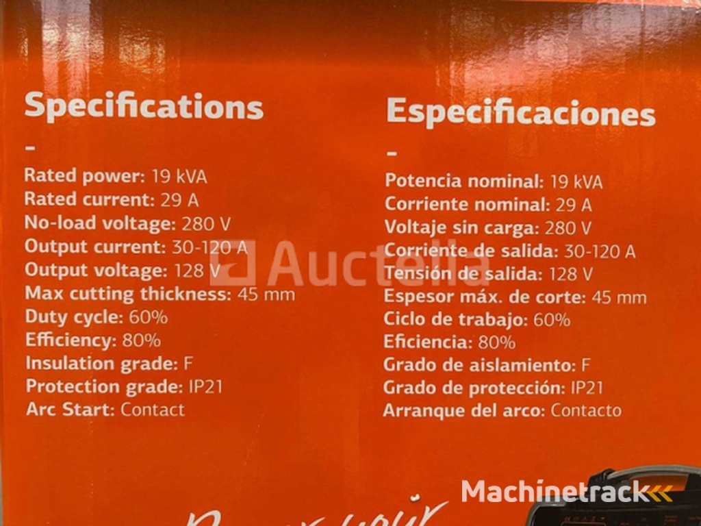 Plasma cutting machine Daewoo DWCUT120