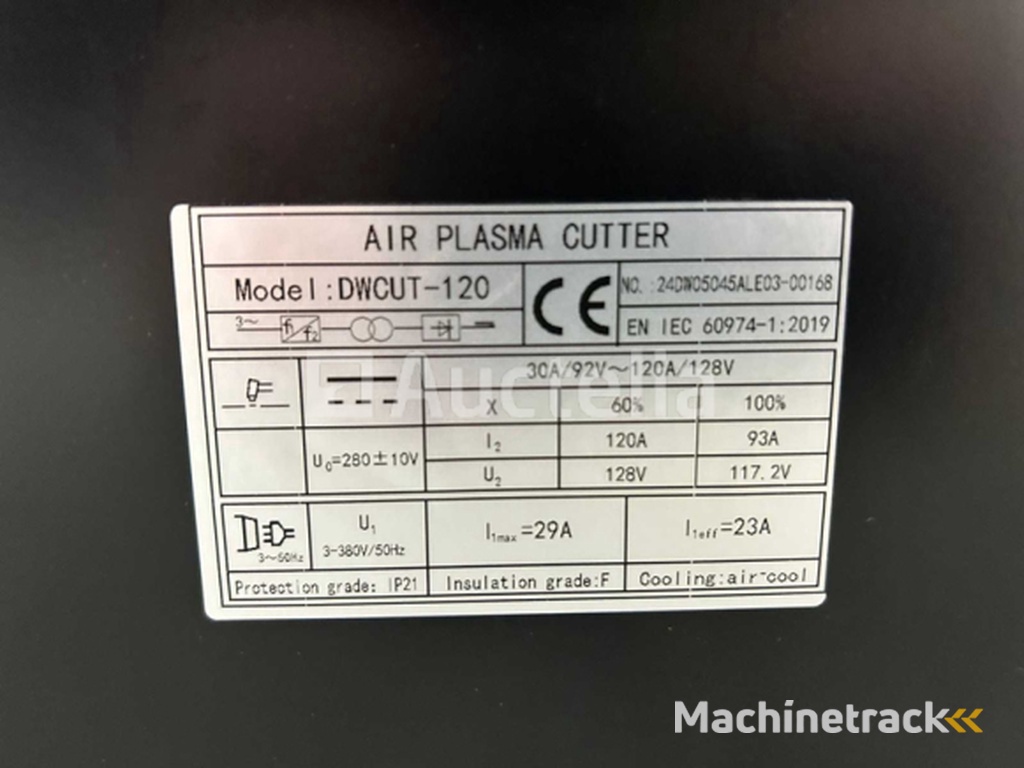 Plasma cutting machine Daewoo DWCUT120