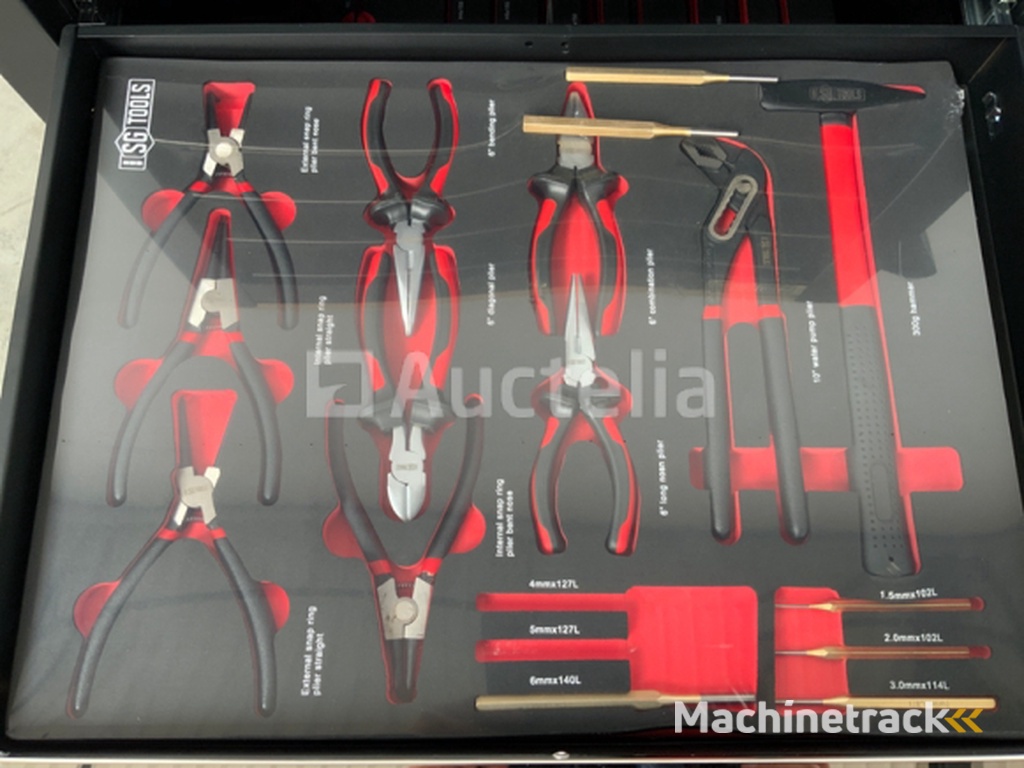 Tool trolley Stahlgruppe 258 pieces