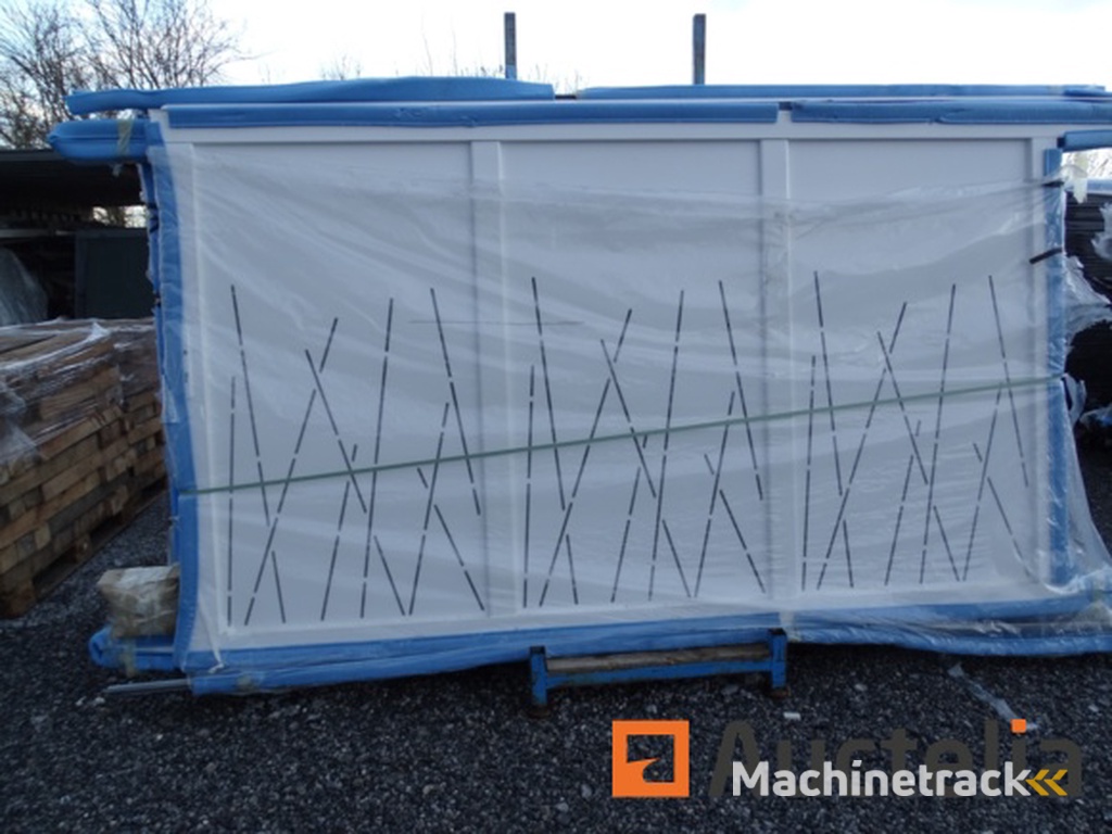 White sliding gate Aluminium Caminia 180 x 300 (Store value: 2.799 €)