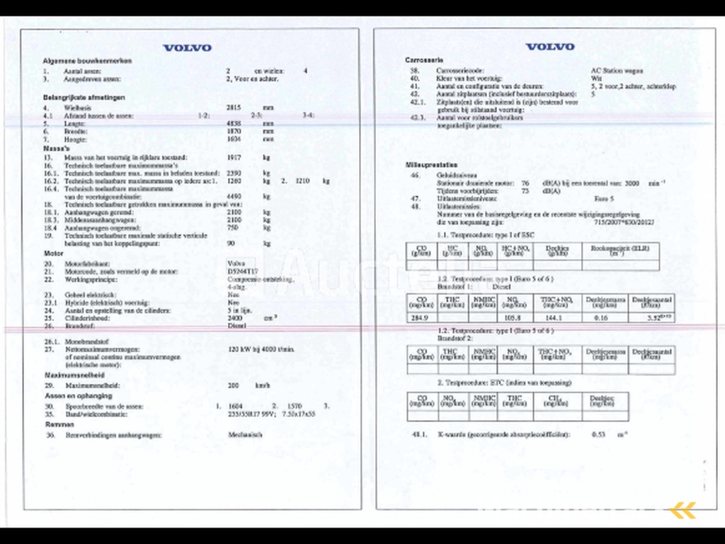 Auto Volvo XC70 (2014-200.385 km-VIN:YV1BZ87A4E1181343)
