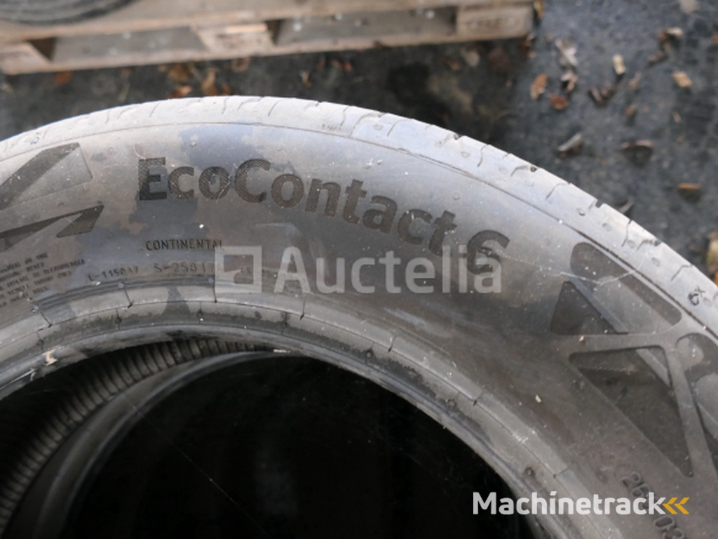 4 Continental Eco Contact 6 second-hand tyres (Dimensions: 195/60R15 88V)