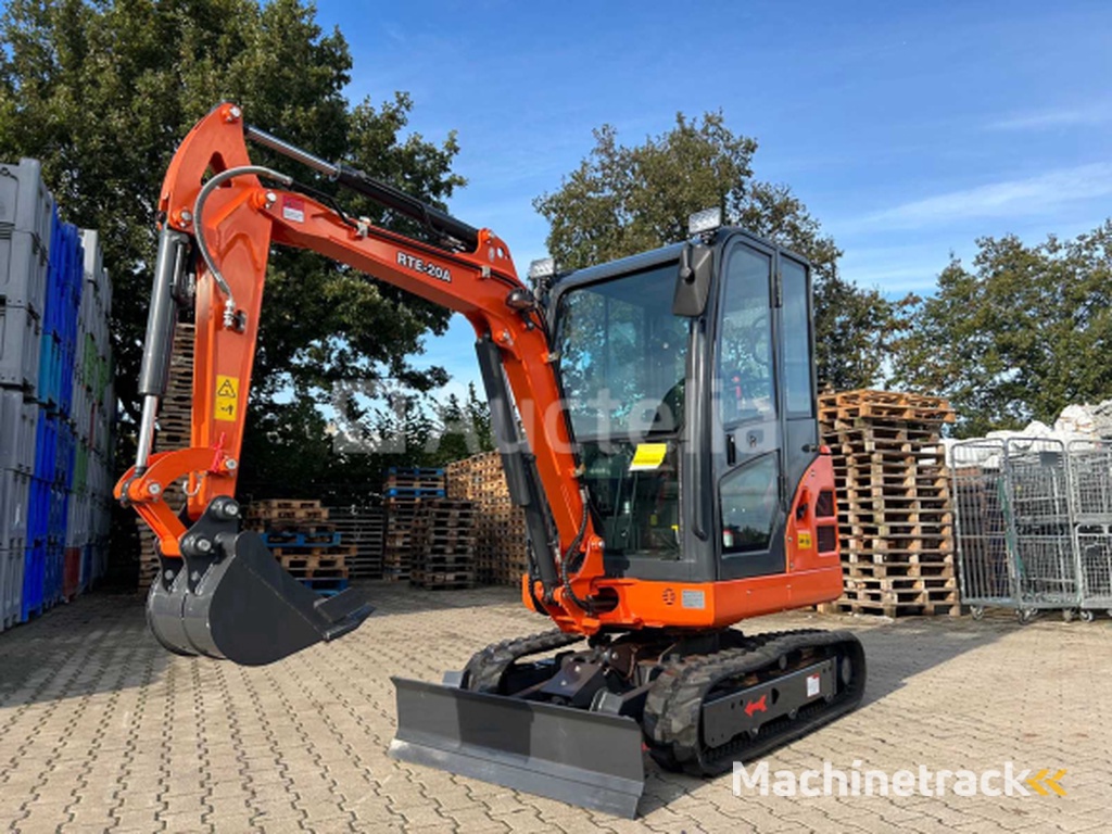 RTE - 2025 - CR213 - Minigraafmachine Kubota Euro 5 met cabine