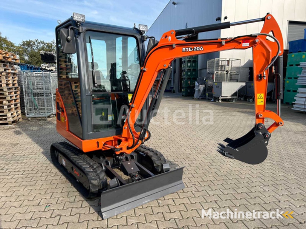 RTE - 2025 - CR213 - Minigraafmachine Kubota Euro 5 met cabine