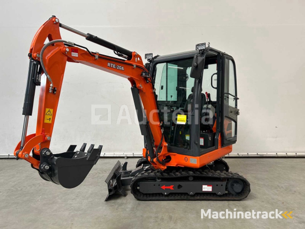 RTE - 2025 - CR213 - Minigraafmachine Kubota Euro 5 met cabine
