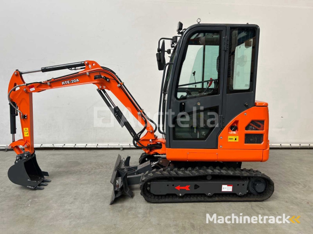 RTE - 2025 - CR213 - Minigraafmachine Kubota Euro 5 met cabine