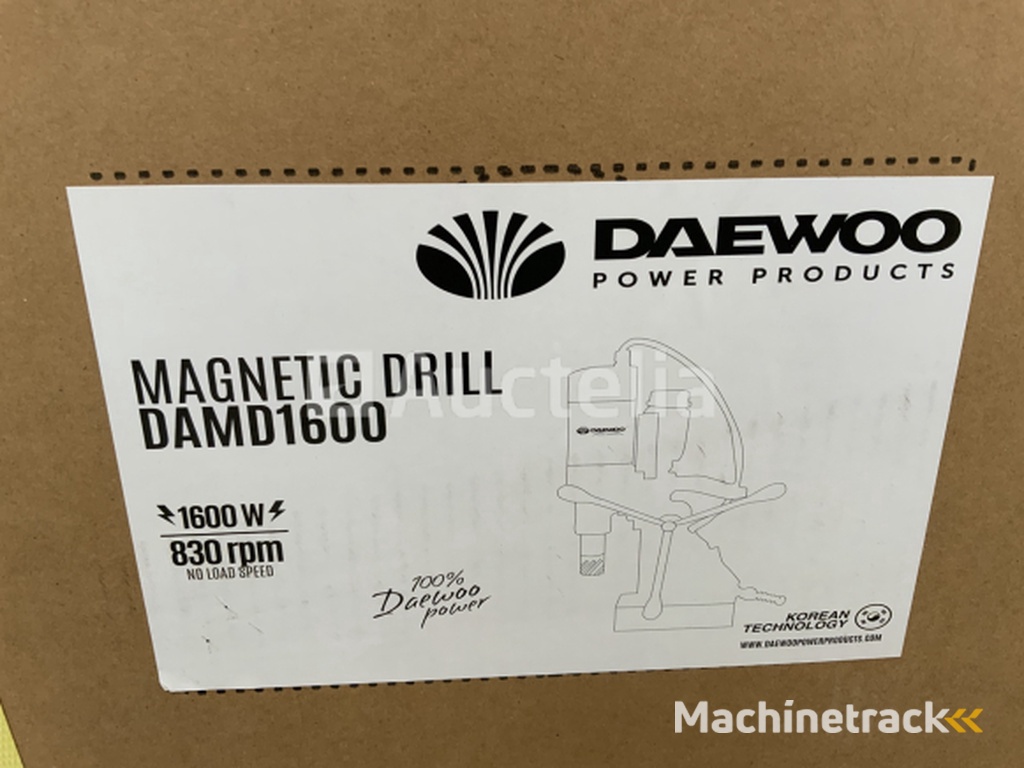 Daewoo - 2025 - DAMD 1600 - Magnetische boormachine