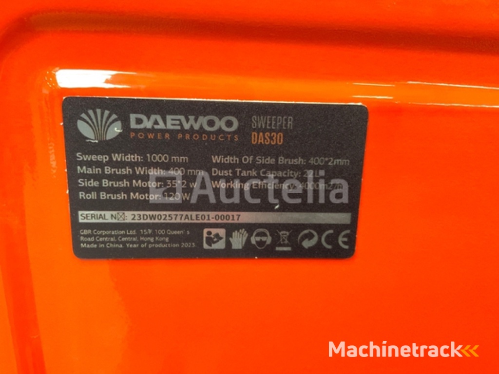 Daewoo Das30 Veegmachine