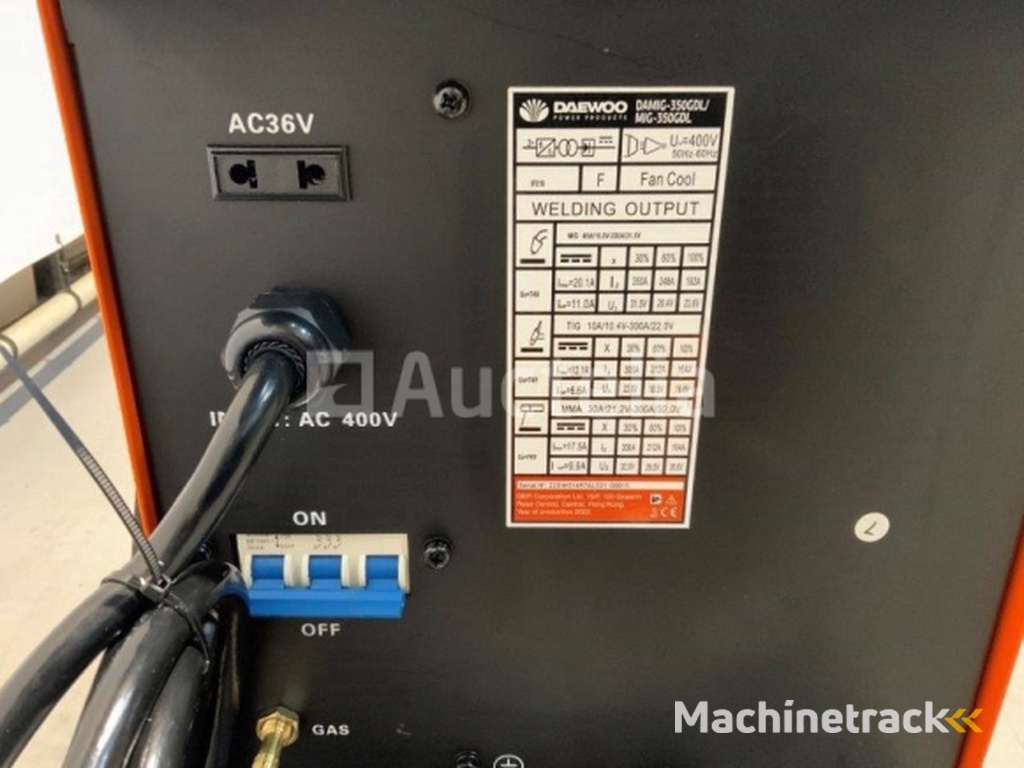 Daewoo  DAMIG-350GDL Las apparaat