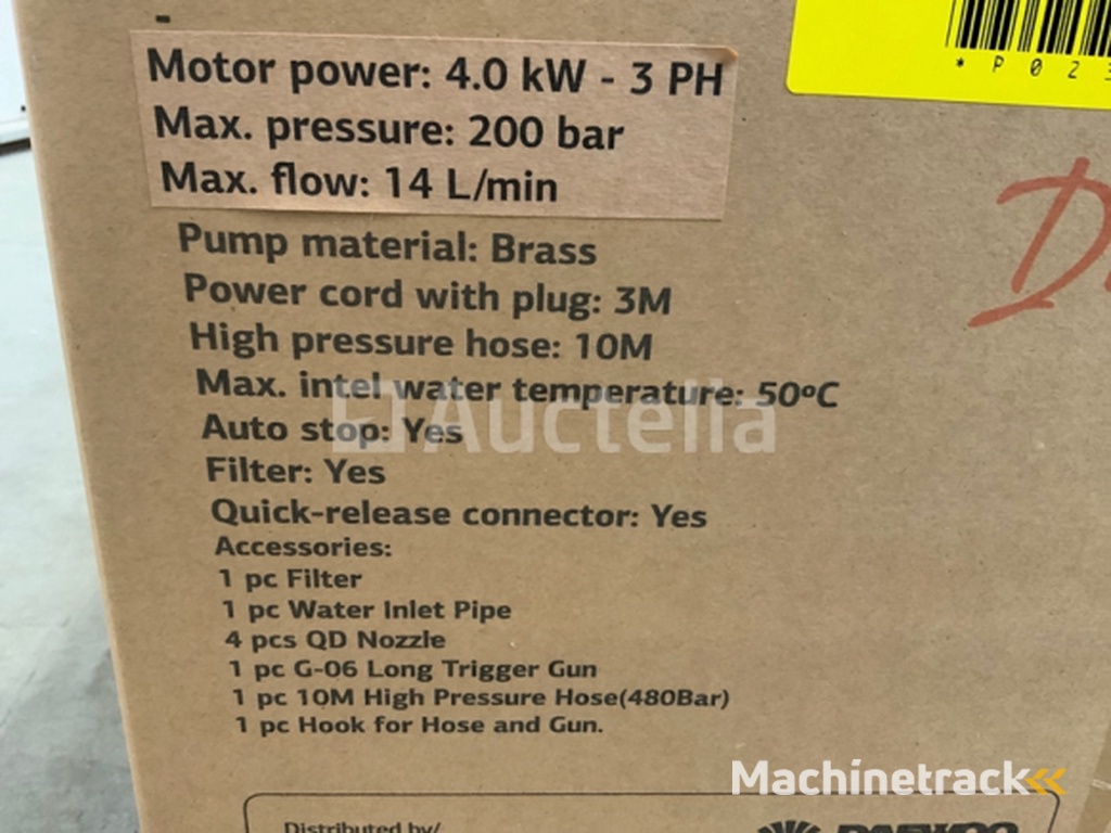 Daewoo DAW4000E-3 hogedrukreiniger